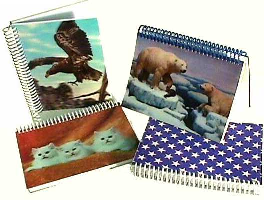 3D Lenticular Notebooks