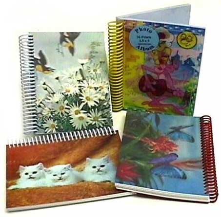 3D Lenticular Notebooks